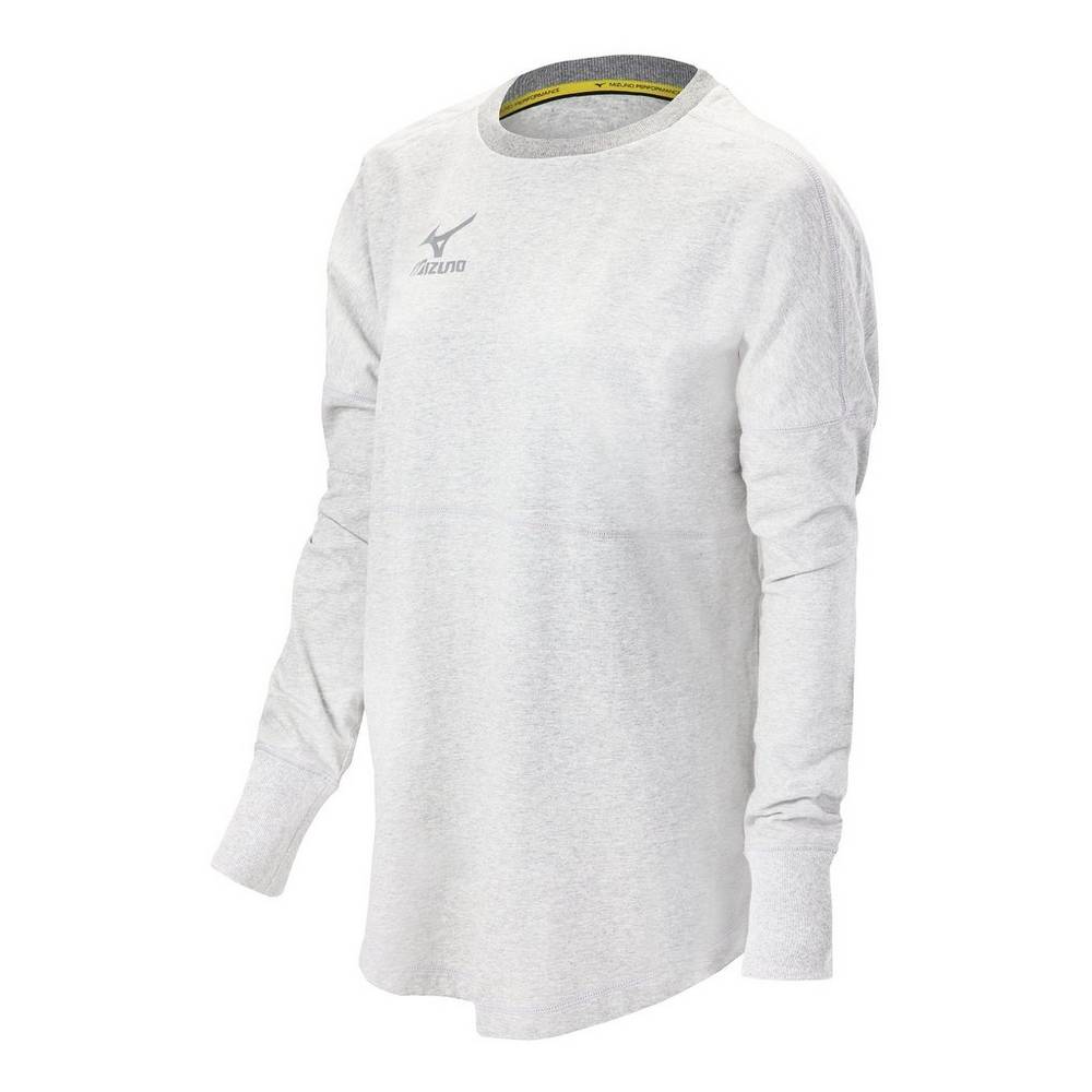 Mizuno Women's Hitter’s Pullover Pullover White (440620-VYJ)